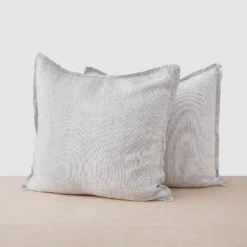 Stonewashed Linen Euro Shams