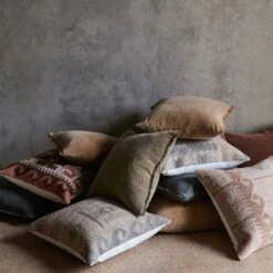 Adana Kilim Pillow -Home Sale Shop Adana Kilim Pillow Rust 4