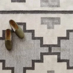 Albán Handwoven Area Rug -Home Sale Shop Alban Area Rug Grey 2