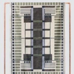 Amman Handwoven Area Rug - Olive