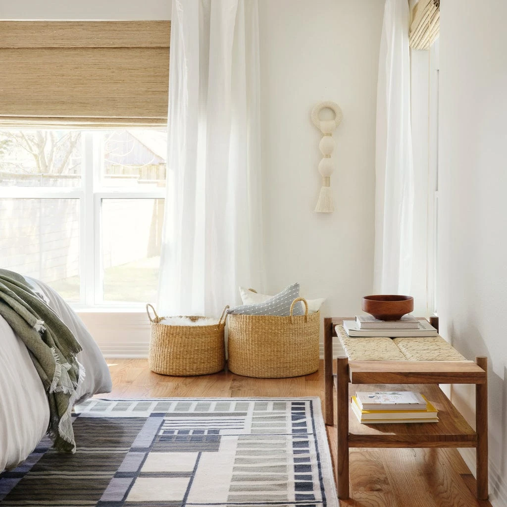 Amman Handwoven Area Rug - Olive 4 Amman Handwoven Area Rug - Olive - Image 2