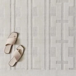 Amyra Hand-Knotted Area Rug 17 Amyra Hand-Knotted Area Rug -Home Sale Shop Amyra Area Rug Ecru 2