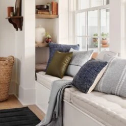 Arya Linen Throw -Home Sale Shop Arya Linen Throw Mist 7