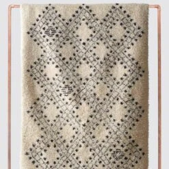Aziza Hand-Knotted Beni Ourain Area Rug