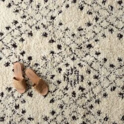 Aziza Hand-Knotted Beni Ourain Area Rug -Home Sale Shop Aziza Area Rug 2