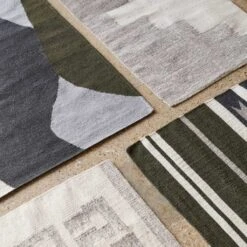 Bandera Handwoven Accent Rug -Home Sale Shop Bandera Flatweave Accent Rug Olive 5