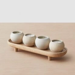 Camino Candle & Tray Set