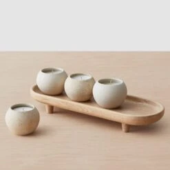 Camino Candle & Tray Set 12 Camino Candle & Tray Set -Home Sale Shop Camino Candle and Tray Set 3