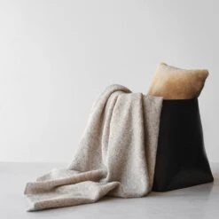 Catalina Boucle Throw - Tan 15 Catalina Boucle Throw - Tan -Home Sale Shop Catalina Boucle Throw Tan 7