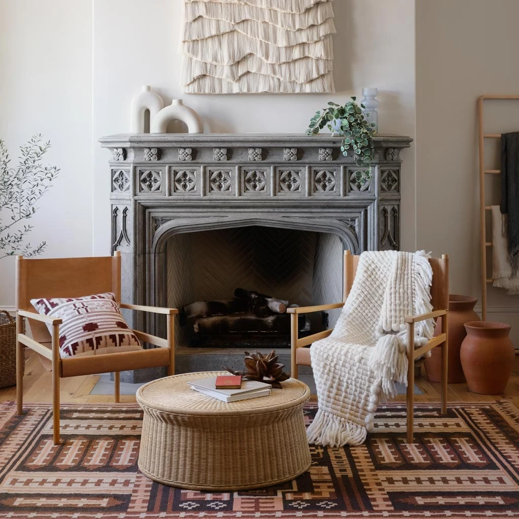 Celeste Chunky Wool Throw 4 Celeste Chunky Wool Throw - Image 2