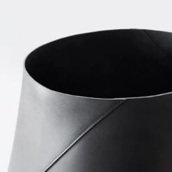 Azad Tall Leather Storage Bins -Home Sale Shop Citizenry BoltMarch15 24991 Final