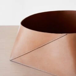 Azad Low Leather Storage Bin 20 Azad Low Leather Storage Bin -Home Sale Shop Citizenry BoltMarch15 25003 Final