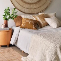 Clara Chunky Wool Throw -Home Sale Shop Clara Chunky Wool Bed Throw 4