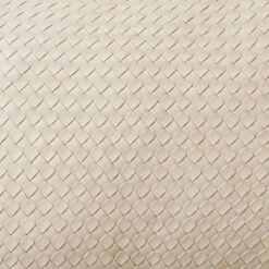 Dhara Leather Lumbar Pillow - Small -Home Sale Shop Dhara Lumbar Pillow Ivory 12x20 2