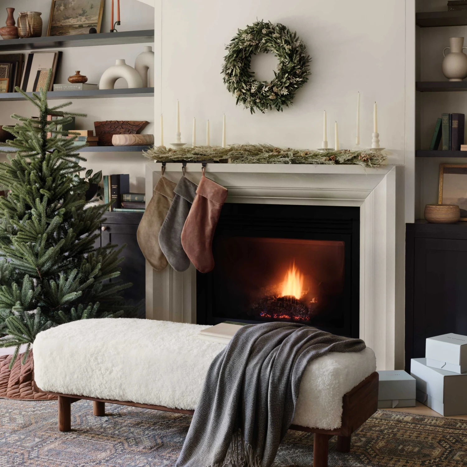 Dried Wildflower And Greenery Garland - 3 Ft 4 Dried Wildflower And Greenery Garland - 3 Ft - Image 2