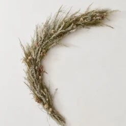 Dried Wildflower And Greenery Garland - 3 Ft 17 Dried Wildflower And Greenery Garland - 3 Ft -Home Sale Shop Dried Wildflower and Greenery Garland 2