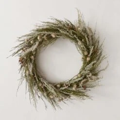 Dried Wildflower And Greenery Wreath