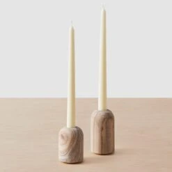 Eshana Sandstone Candle Holders - Set Of 2 -Home Sale Shop Eshana Sandstone Candle Holders 2