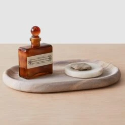 Eshana Sandstone Tray 16 Eshana Sandstone Tray -Home Sale Shop Eshana Sandstone Tray Oval 4