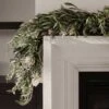 Fresh Olive And Dried Floral Garland - 6 Ft -Home Sale Shop Fresh Olive and Dried Floral Garland 1