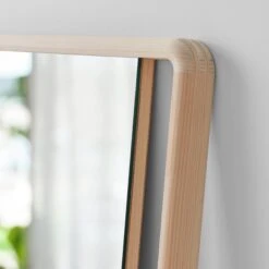 Hinoki Wood Mirror -Home Sale Shop HInoki Wood Wall Mirror 3