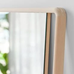 Hinoki Wood Mirror -Home Sale Shop HInoki Wood Wall Mirror 4