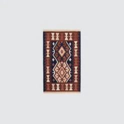 Harika Handwoven Kilim Accent Rug -Home Sale Shop Harika Kilim Accent Rug Navy 3