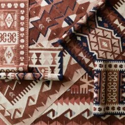 Harika Handwoven Kilim Accent Rug -Home Sale Shop Harika Kilim Accent Rug Navy 4