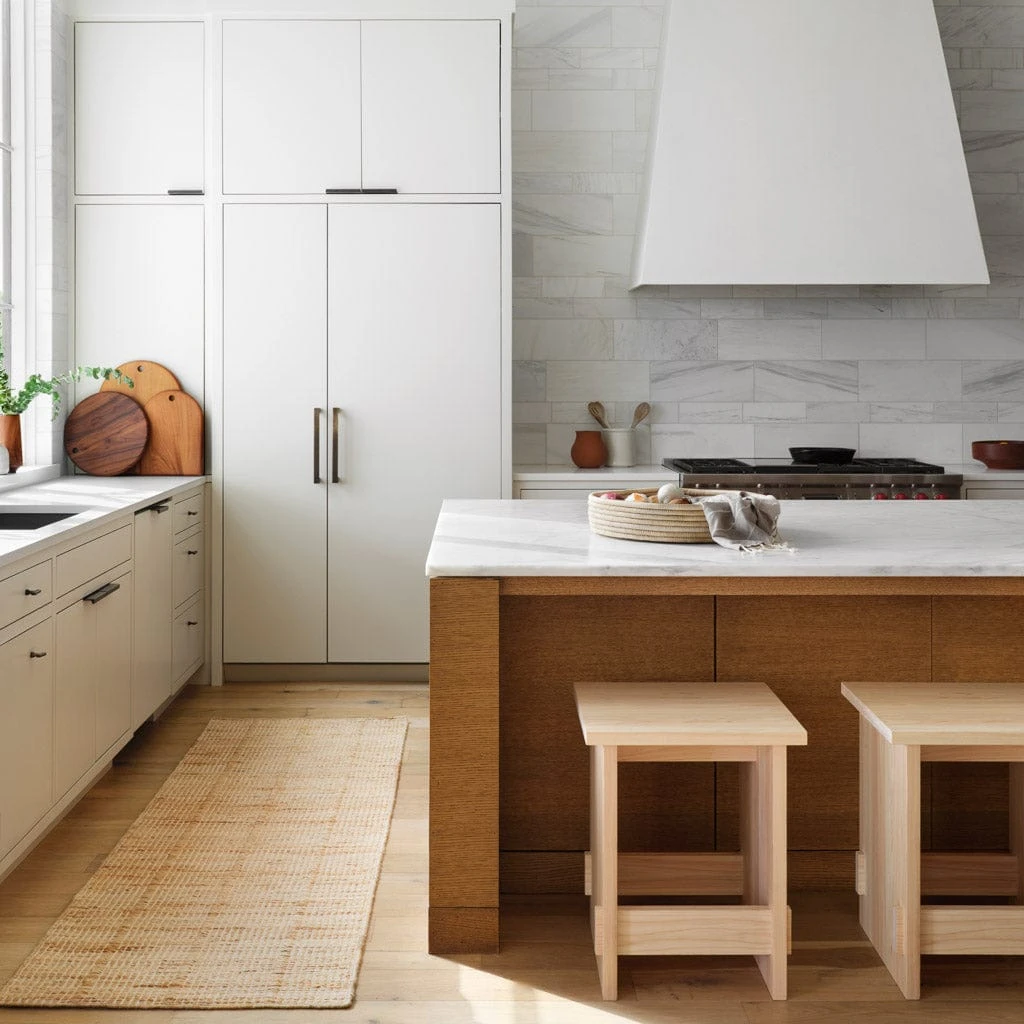 Hinoki Wood Counter Stool 4 Hinoki Wood Counter Stool - Image 2