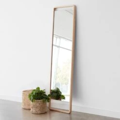 Hinoki Wood Floor Mirror -Home Sale Shop Hinoki Wood Mirror Standard 1