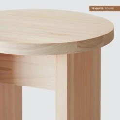Hinoki Wood Side Table -Home Sale Shop Hinoki Wood Side Table Round 15 With Label 1a44e5c4 80d1 41be b46a 87b2b54e8689