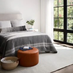 Ida Handwoven Area Rug -Home Sale Shop Ida Wool Rug Light Grey 6