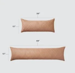 Dhara Leather Lumbar Pillow -Home Sale Shop Image 3