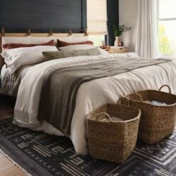 Jagriti Hand-Knotted Area Rug 19 Jagriti Hand-Knotted Area Rug -Home Sale Shop Jagriti Area Rug Navy 4