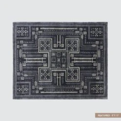 Jagriti Hand-Knotted Area Rug 18 Jagriti Hand-Knotted Area Rug -Home Sale Shop Jagriti Area Rug Navy Labeled 3