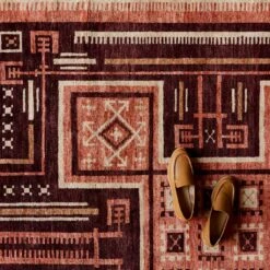 Jagriti Hand-Knotted Area Rug 22 Jagriti Hand-Knotted Area Rug -Home Sale Shop Jagriti Area Rug Rust 2