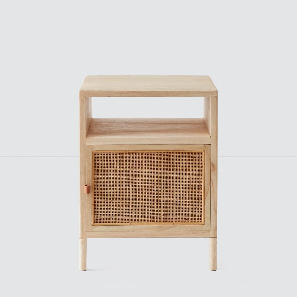 Kayan Nightstand - Mindi & Cane 11 Kayan Nightstand - Mindi & Cane - Image 9