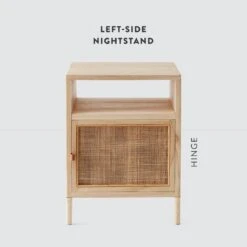 Kayan Nightstand - Mindi & Cane 19 Kayan Nightstand - Mindi & Cane -Home Sale Shop Kayan Nightstand Mindi Revised 4 Labelled