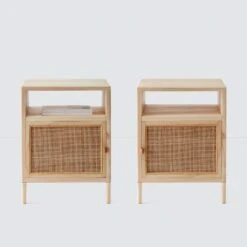 Kayan Nightstand - Mindi & Cane 21 Kayan Nightstand - Mindi & Cane -Home Sale Shop Kayan Nightstand Mindi Revised 5