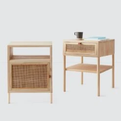 Kayan Nightstand - Mindi & Cane 25 Kayan Nightstand - Mindi & Cane -Home Sale Shop Kayan Nightstand Mindi Revised 8