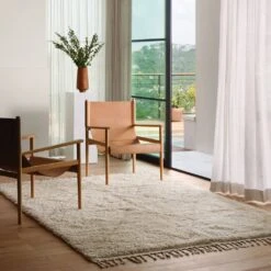 Khalida Hand-Knotted Beni Ourain Area Rug -Home Sale Shop Khalida Area Rug 5 1