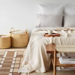 La Calle Alpaca Bed Blanket 21 La Calle Alpaca Bed Blanket -Home Sale Shop La Calle Alpaca Bed Blanket Sand 2