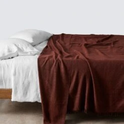 La Calle Alpaca Bed Blanket 24 La Calle Alpaca Bed Blanket -Home Sale Shop La Calle Bed Blanket Rust 1