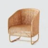 Lindu Cane Lounge Chair