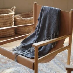 Lirio Alpaca Throw -Home Sale Shop Lirio Alpaca Throw Stone Blue 19