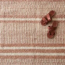 Mendoza Handwoven Area Rug 22 Mendoza Handwoven Area Rug -Home Sale Shop Mendoza Chunky Wool AreaRug Rose 2
