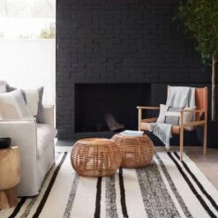 Mendoza Handwoven Area Rug 28 Mendoza Handwoven Area Rug -Home Sale Shop Mendoza Chunky Wool Area Rug Black 6