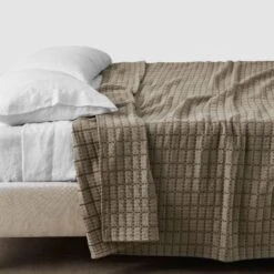 Naya Organic Cotton Quilted Bed Blanket 21 Naya Organic Cotton Quilted Bed Blanket -Home Sale Shop Naya Organic Cotton Quilt Moss 1 d306090b bec5 4e0b 9095 074f2ff356f3