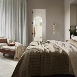 Naya Organic Cotton Quilted Bed Blanket 22 Naya Organic Cotton Quilted Bed Blanket -Home Sale Shop Naya Organic Cotton Quilt Moss 4