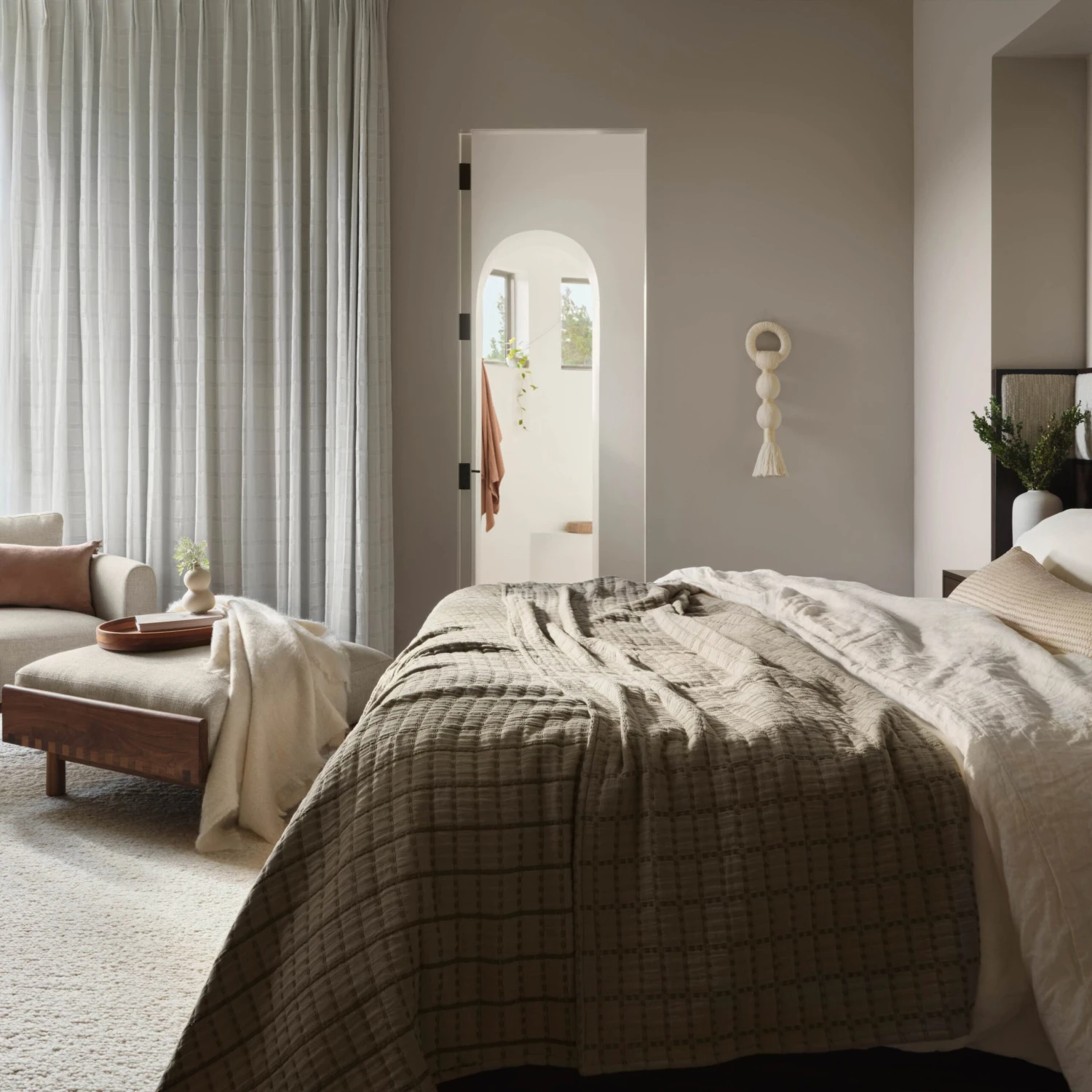 Naya Organic Cotton Quilted Bed Blanket 9 Naya Organic Cotton Quilted Bed Blanket - Image 7